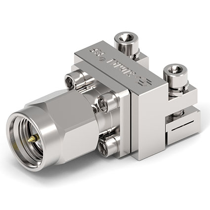 26.5GHz SMA 公（gōng）頭 可拆卸式 毫米波（bō）末端裝接PCB連（lián）接器