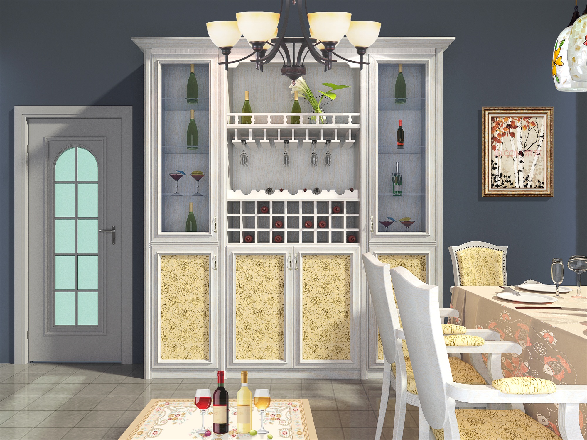 餐（cān）廳酒櫃