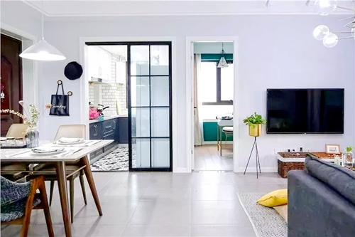 客廳連著餐廳，如何分割空間（jiān）才（cái）合理？