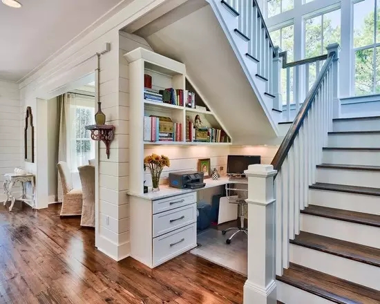 樓梯底下的（de）死角竟能如此設（shè）計，分分鍾給你騰出第（dì）二個家