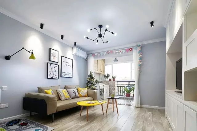 102㎡北歐風，活潑淡（dàn）雅的空間設（shè）計案例