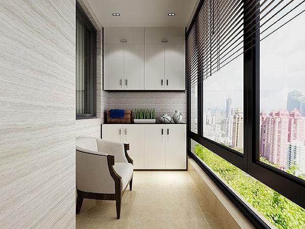 唯美的（de）陽台櫃設計案例（lì），相信（xìn）幸（xìng）福可以定製出來的（de）！