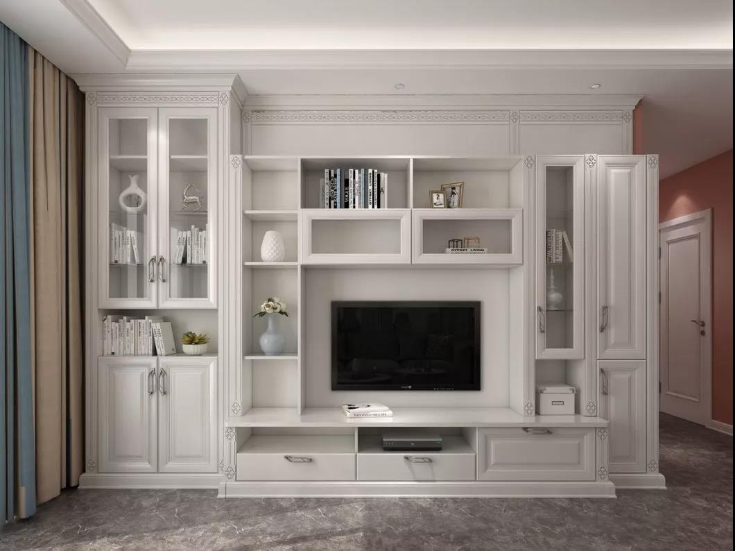 秋日（rì）也可以這樣給自家的客廳來一抹優雅的簡歐風！