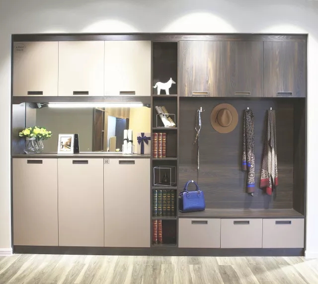 如此（cǐ）流行的玄關鞋櫃組合設計案例，堪稱小戶型超級收納！