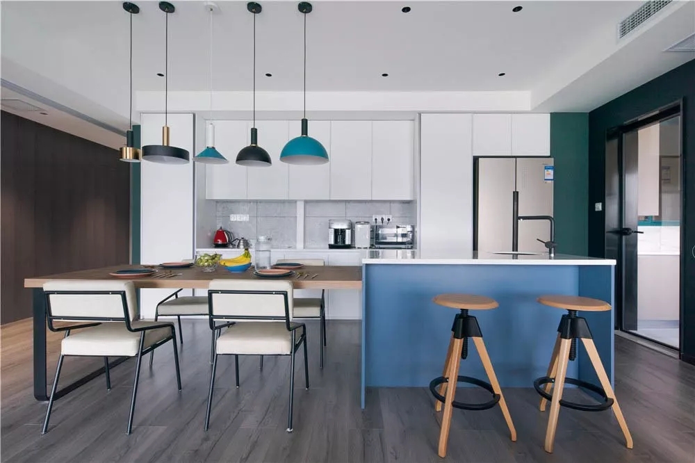 餐桌+島台設計案例，了解一下