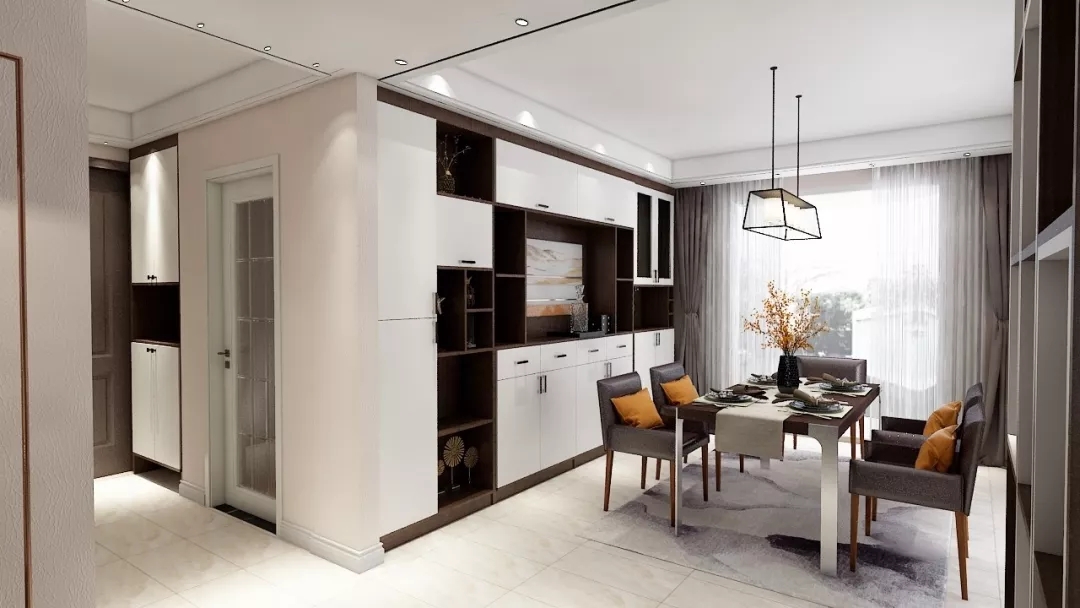 多種（zhǒng）餐邊櫃設計（jì）案（àn）例，元旦強勢來襲！