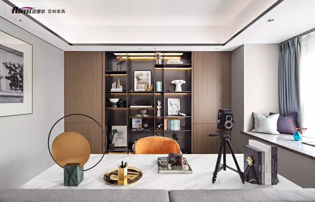 氣質書（shū）櫃，不知不知覺透露主人的·高雅（yǎ）情調！