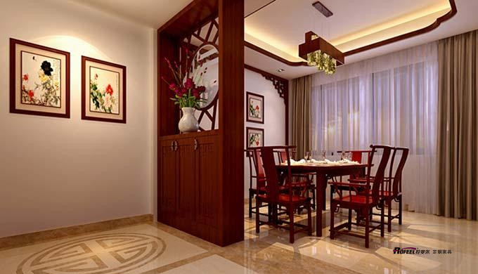 自帶高光的（de）客廳屏風隔斷櫃