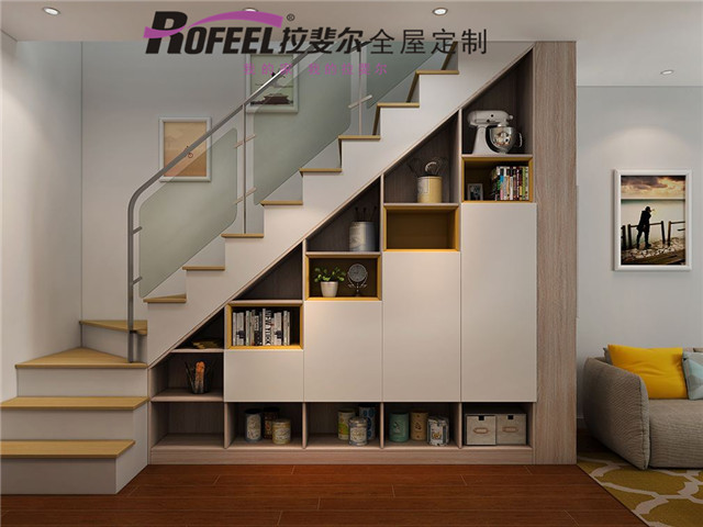 亚洲午夜天堂全屋定製|如何利用樓梯下方的空間做收納?