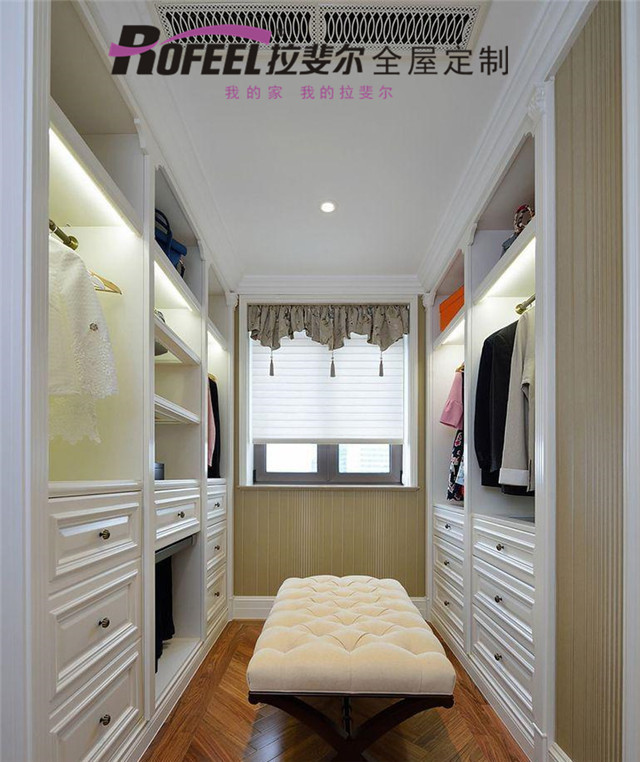 亚洲午夜天堂全屋定製|實用優雅的二字型衣帽間