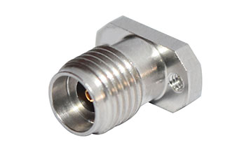 2.92mm(K) 母頭 毫米波連接器（qì） 2孔法蘭